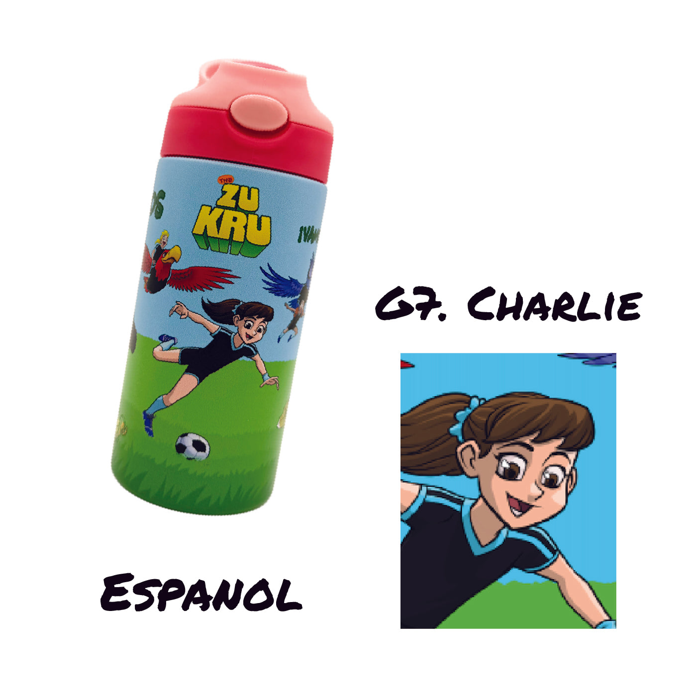Water Bottle Girls - 12 oz